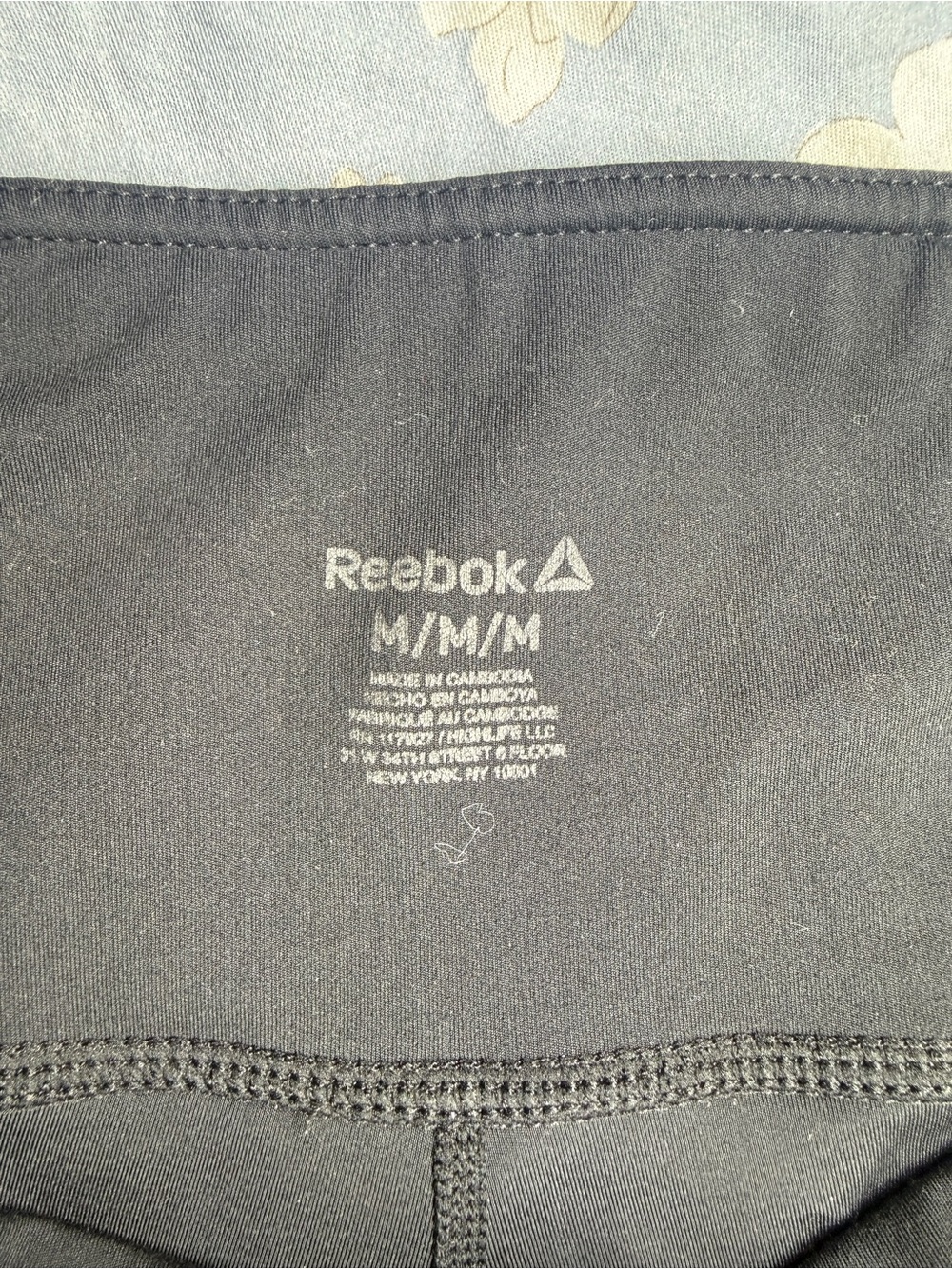 Reebok Men’s Black Skinny Jeans
